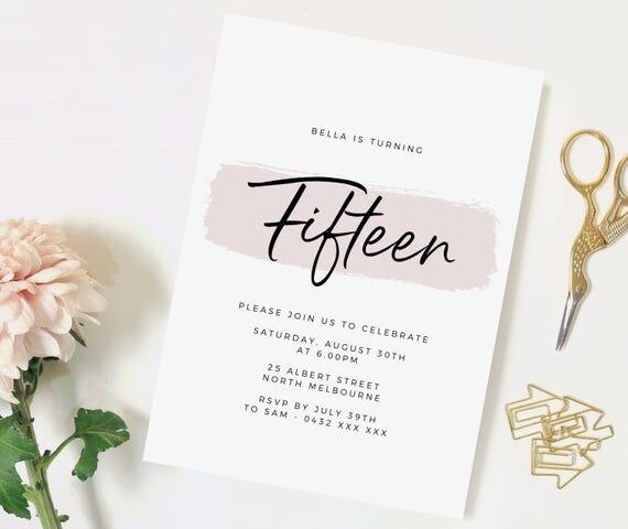 frases de quince años quinceañera xv años invitaciones ideas